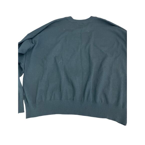 T Tahari Women's Black Long Sleeve Crew Neck Pullover Sweater Size XL - Picture 8 of 8